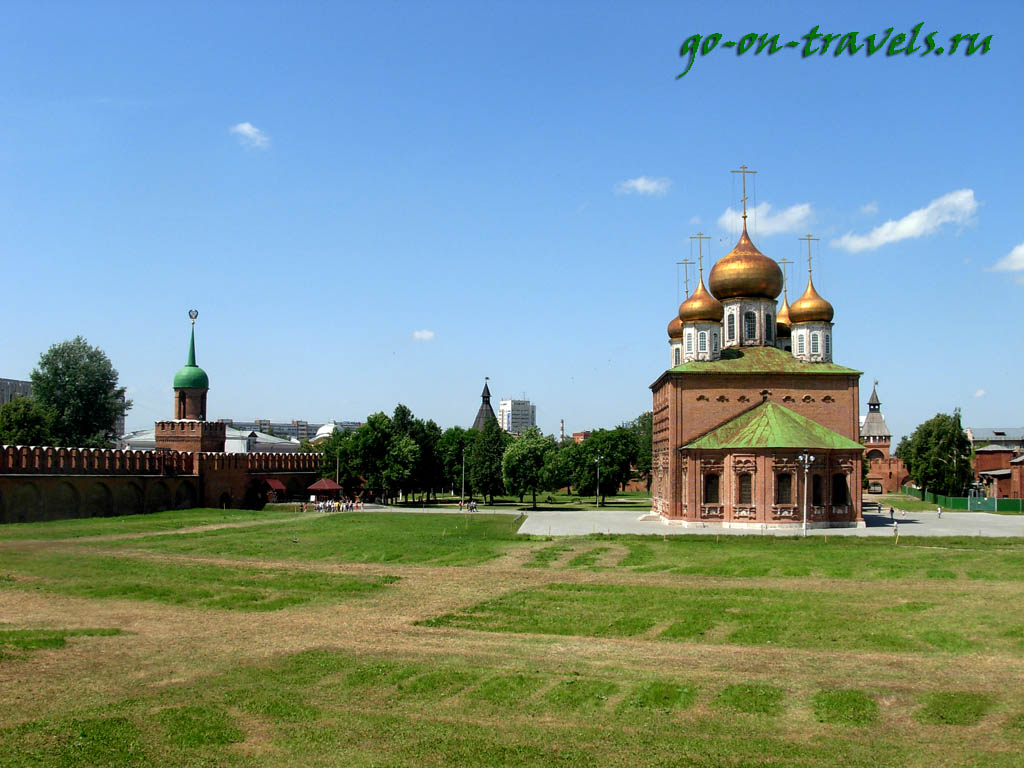 Успенский собор. Территория внутри Тульского кремля