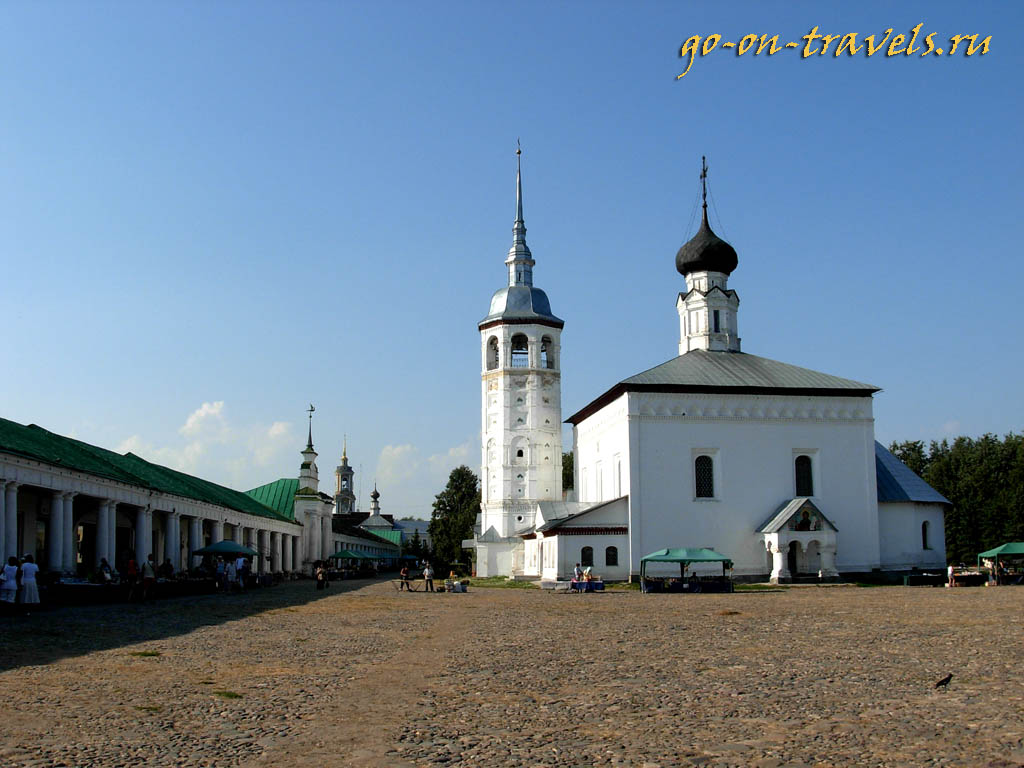 Торговая площадь Суздаля
