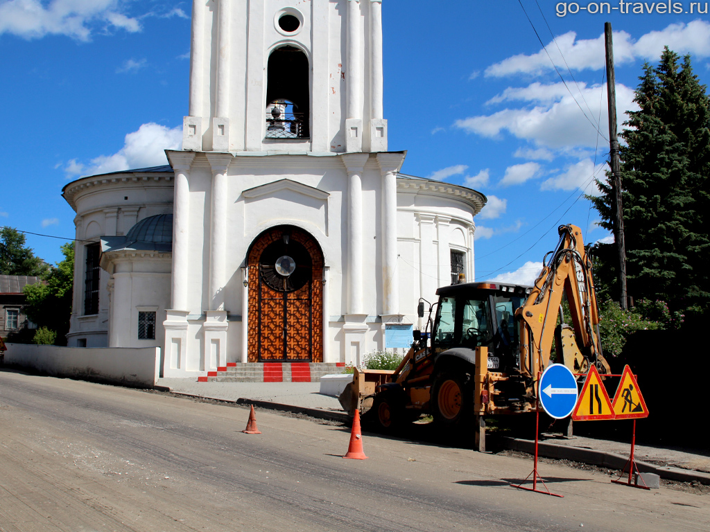 Достопримечательности Калуги. Спасо-Преображенская церковь